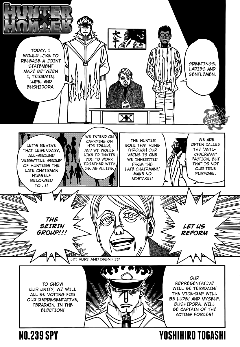 Read Hunter x Hunter (EN) Manga Online