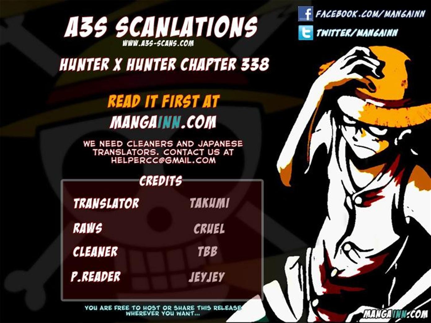 Read Hunter x Hunter (EN) Manga Online