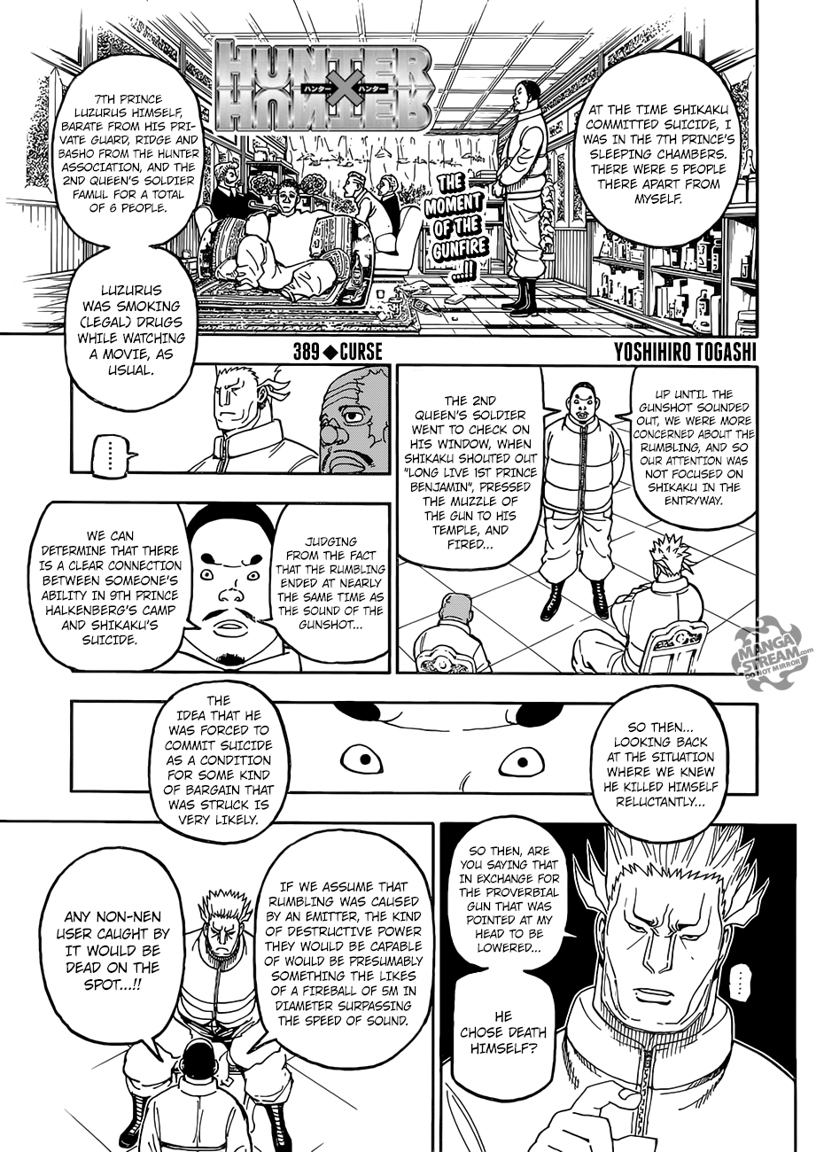 Read Hunter x Hunter (EN) Manga Online