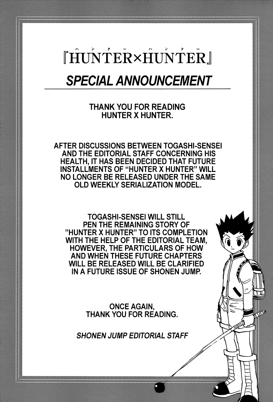 Read Hunter x Hunter (EN) Manga Online