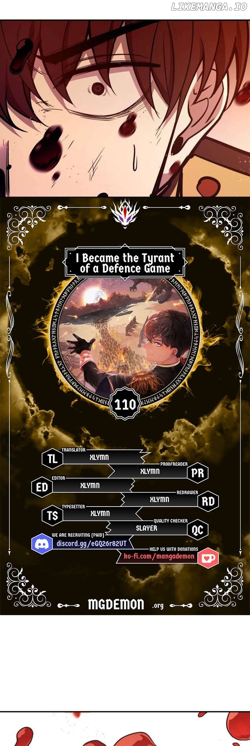 Read I Became the Tyrant of a Defense Game Manga Online