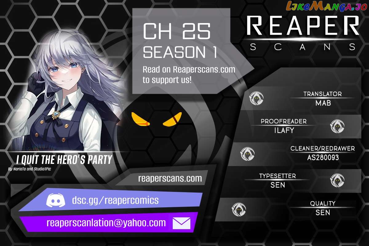 Read I Quit the Hero's Party Manga Online