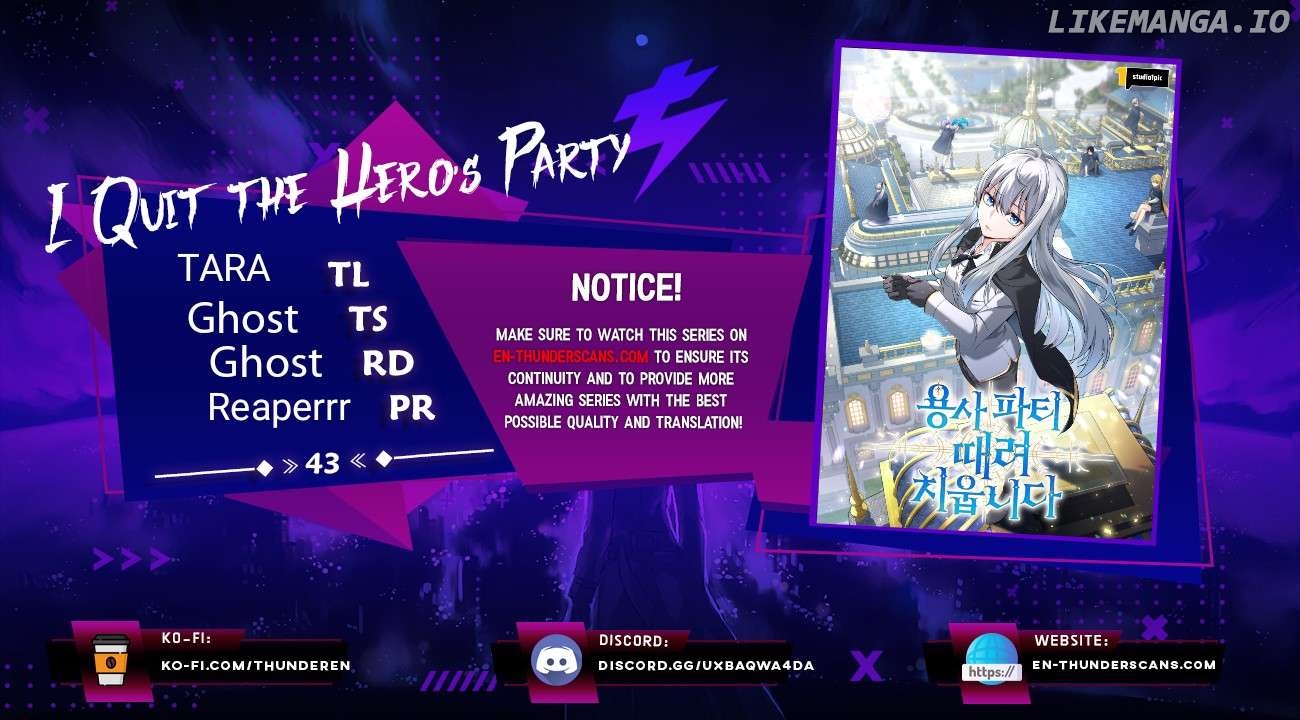 Read I Quit the Hero's Party Manga Online