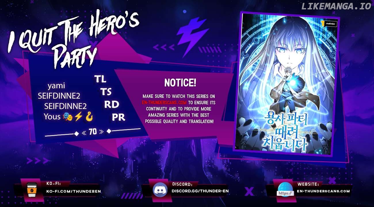 Read I Quit the Hero's Party Manga Online