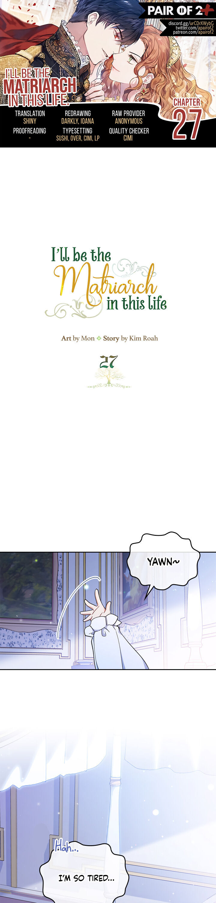 Read I’ll Be The Matriarch In This Life  Manga Online