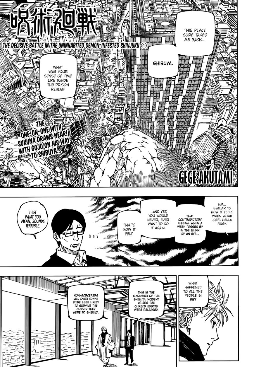 Read Jujutsu Kaisen Manga Online