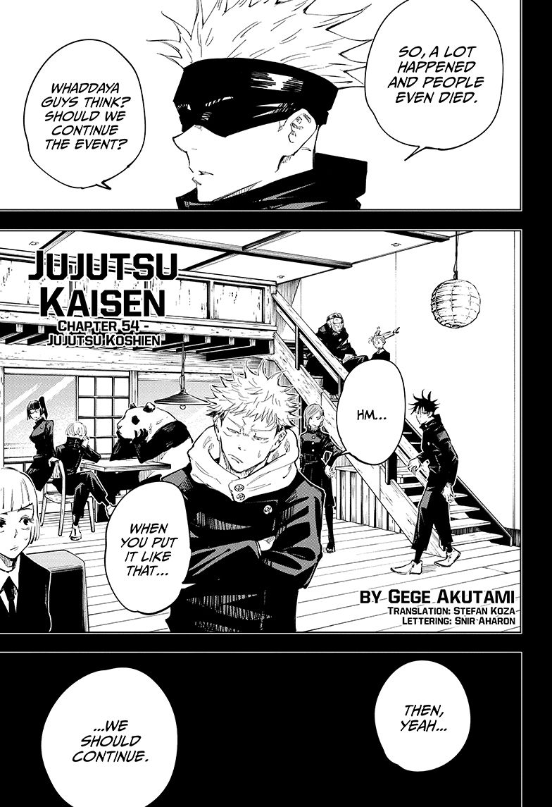 Read Jujutsu Kaisen Manga Online