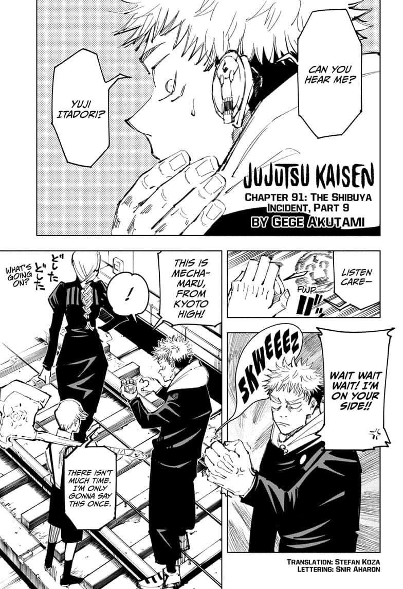 Read Jujutsu Kaisen Manga Online