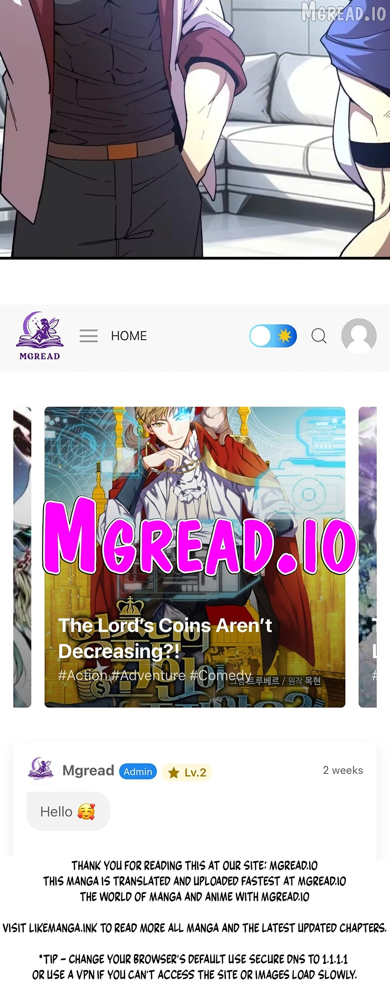 Read Log into the Future Manga Online