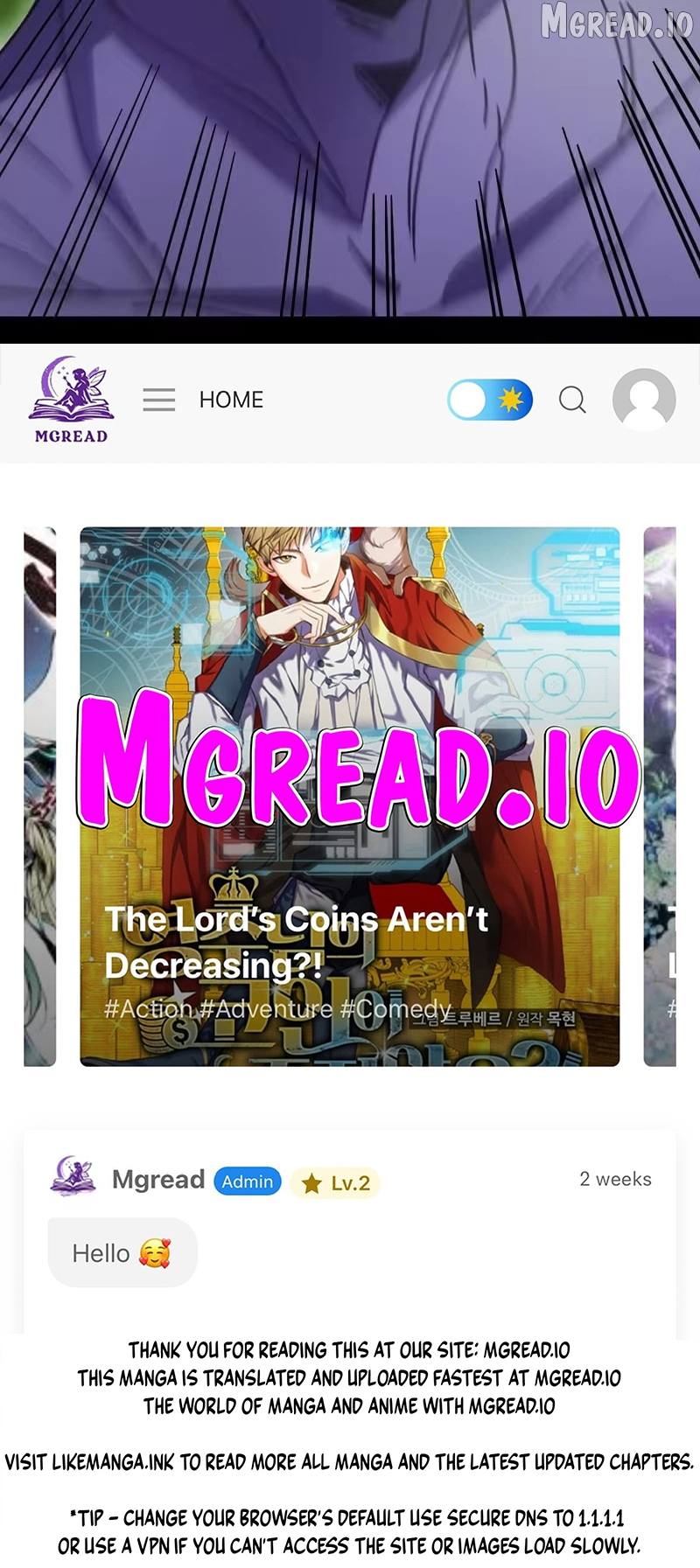 Read Log into the Future Manga Online