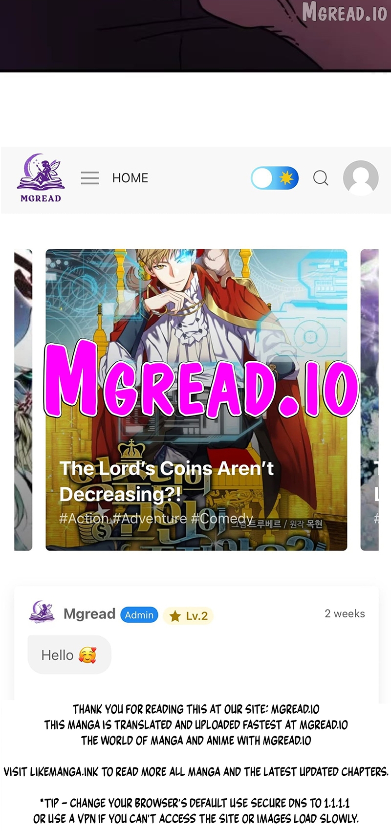 Read Log into the Future Manga Online