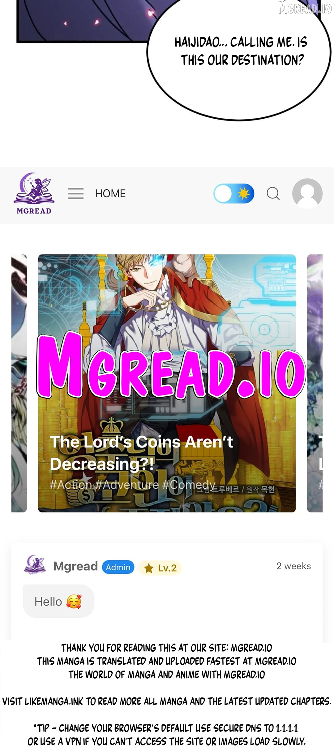 Read Log into the Future Manga Online
