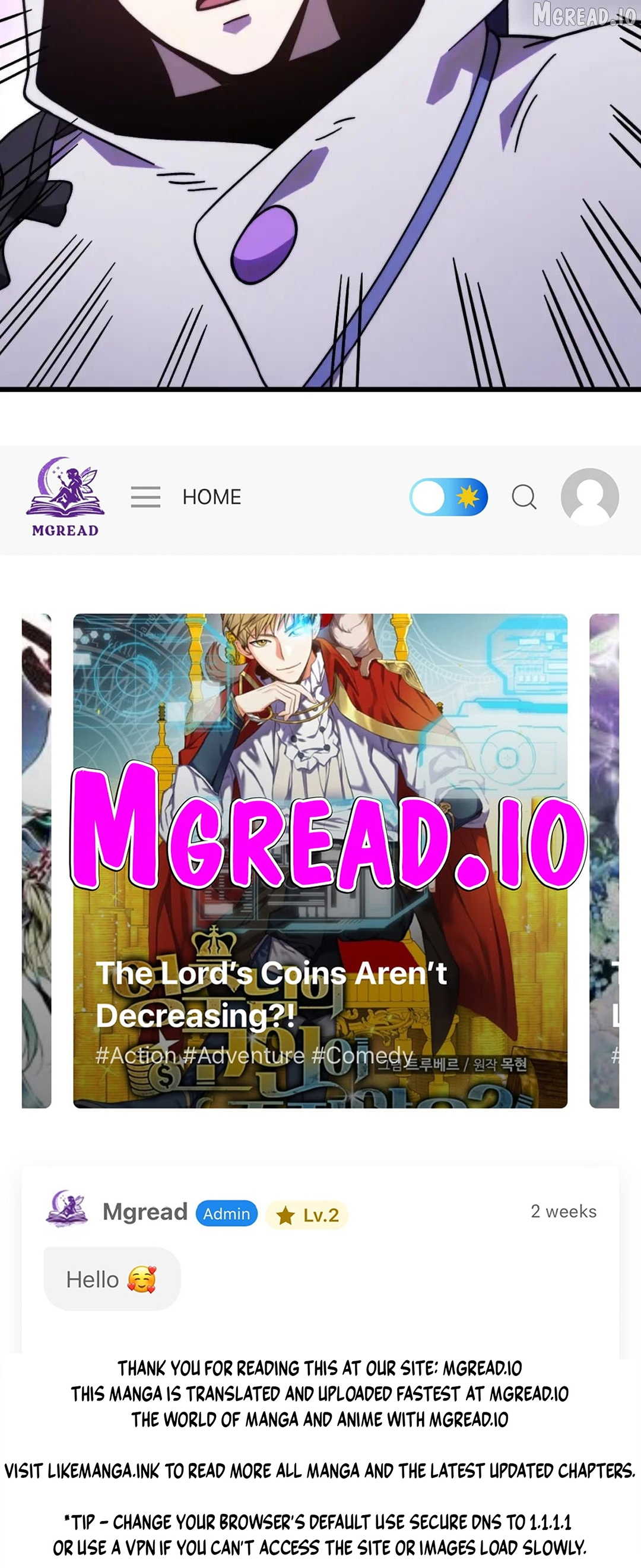 Read Log into the Future Manga Online
