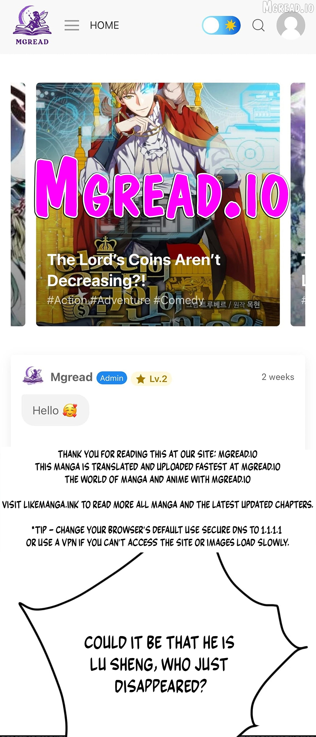 Read Log into the Future Manga Online