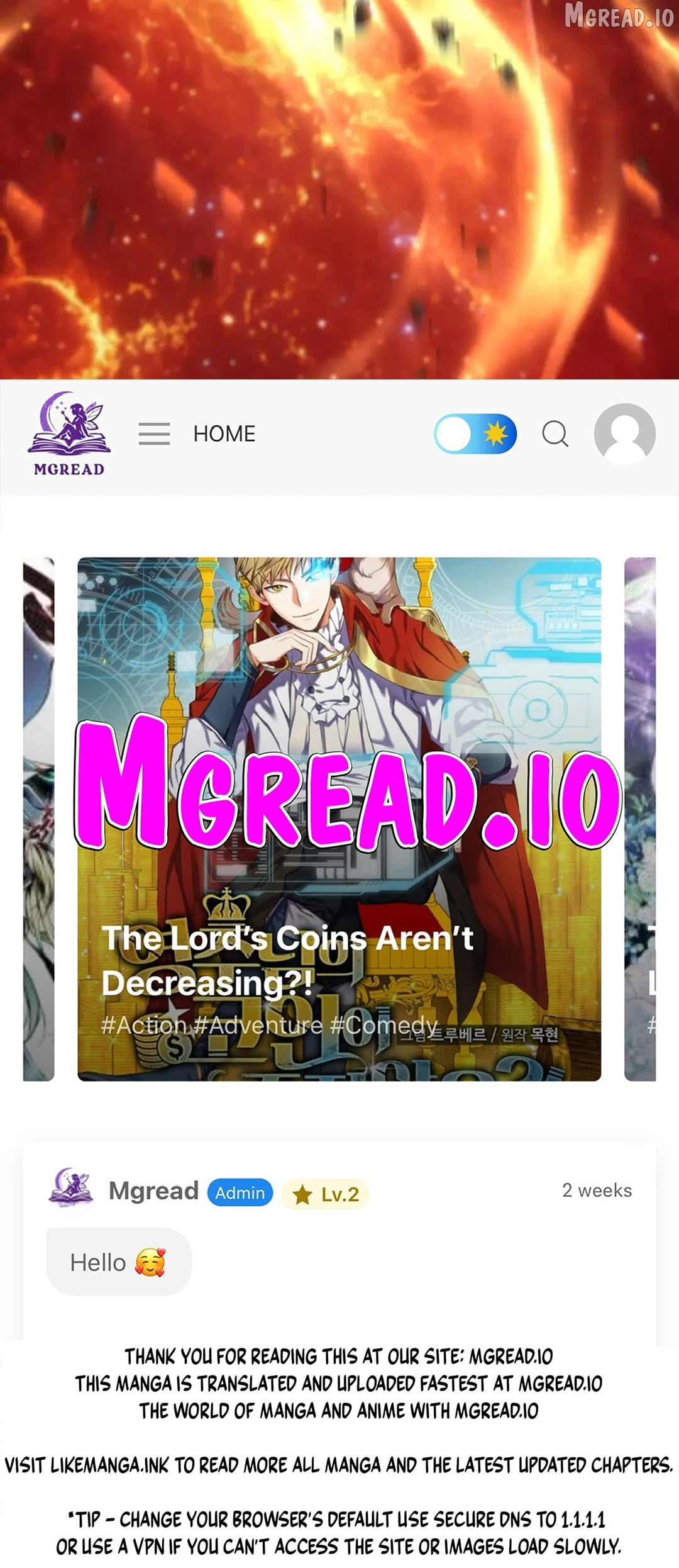 Read Log into the Future Manga Online