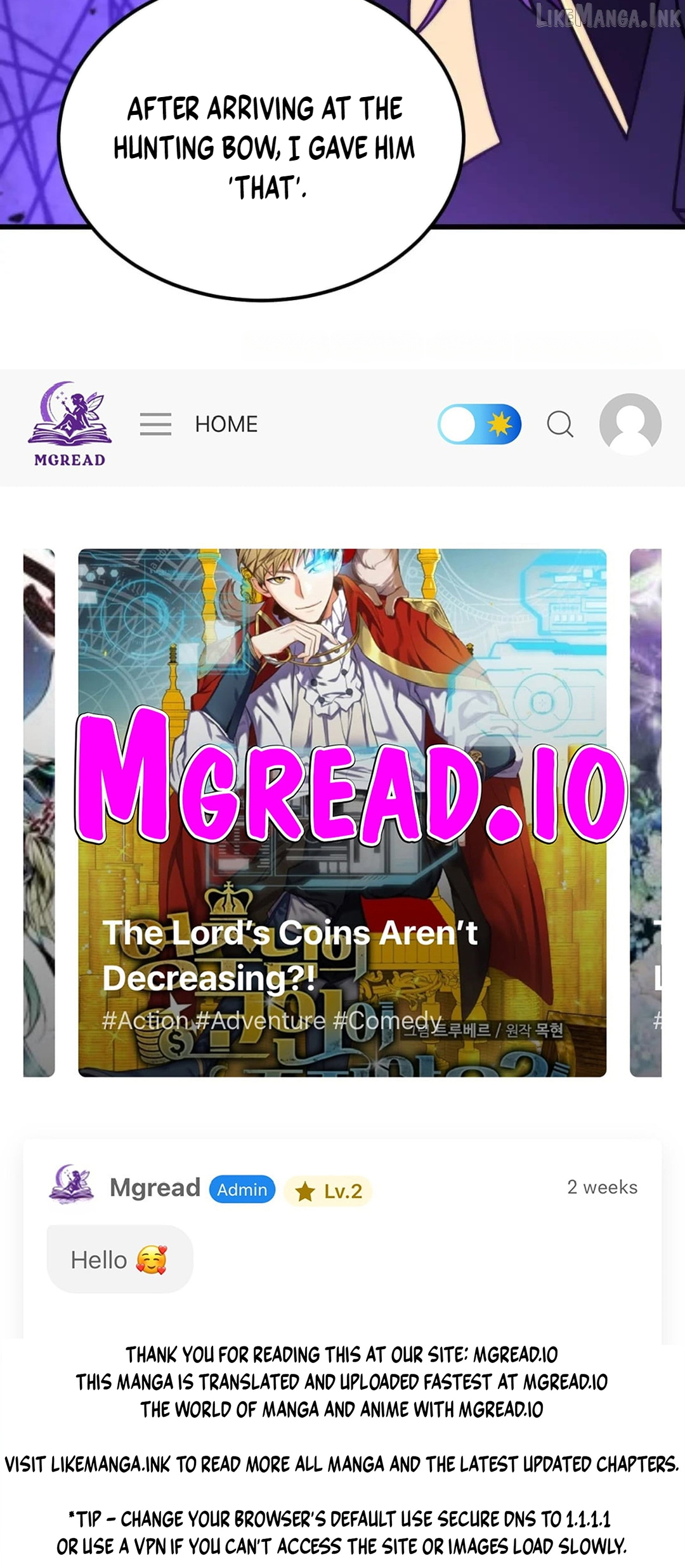 Read Log into the Future Manga Online