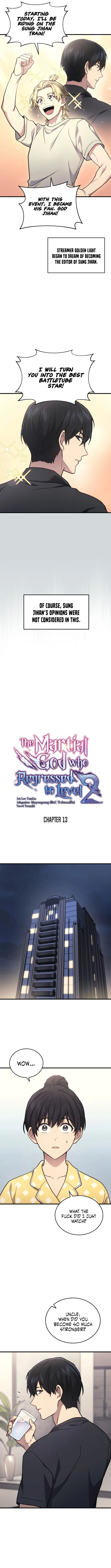 Read Martial God Regressed to Level 2  Manga Online