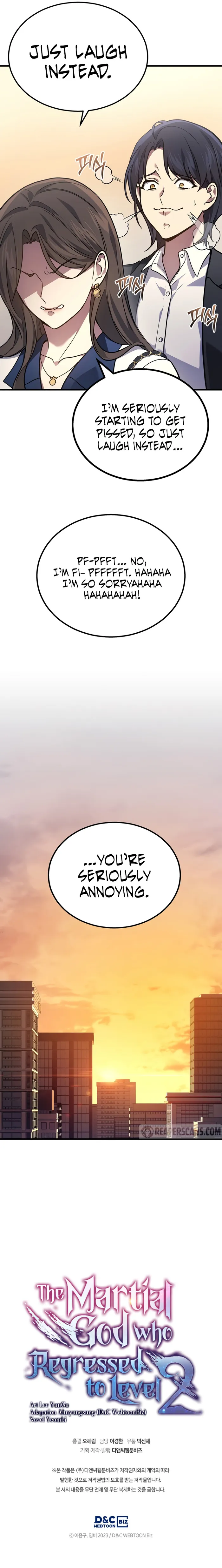 Read Martial God Regressed to Level 2  Manga Online