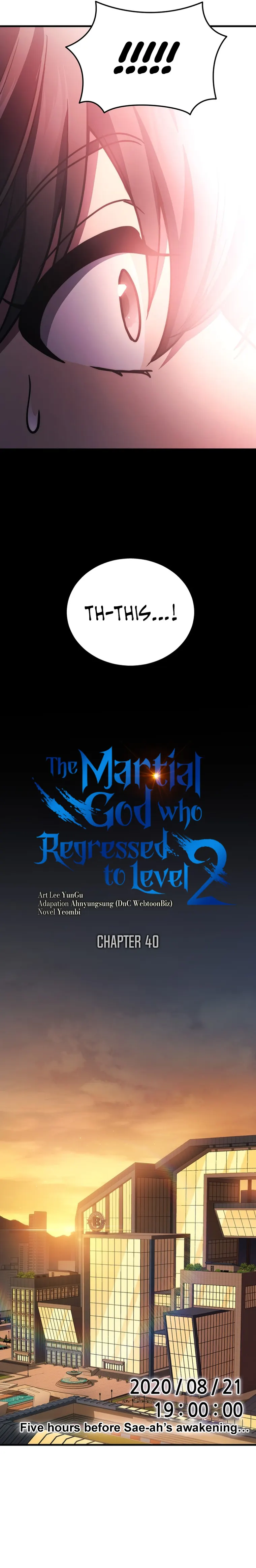 Read Martial God Regressed to Level 2  Manga Online
