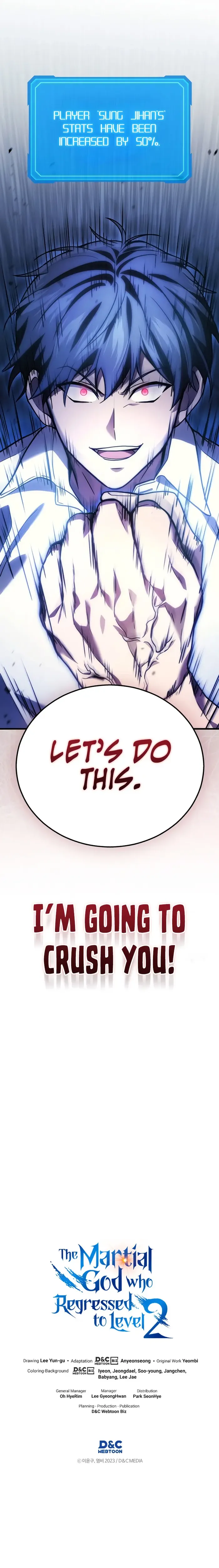 Read Martial God Regressed to Level 2  Manga Online
