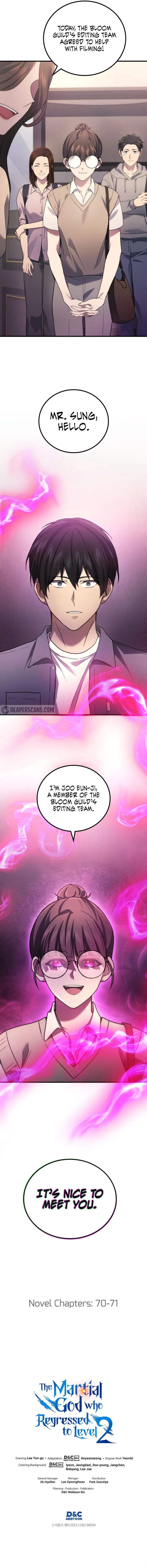 Read Martial God Regressed to Level 2  Manga Online