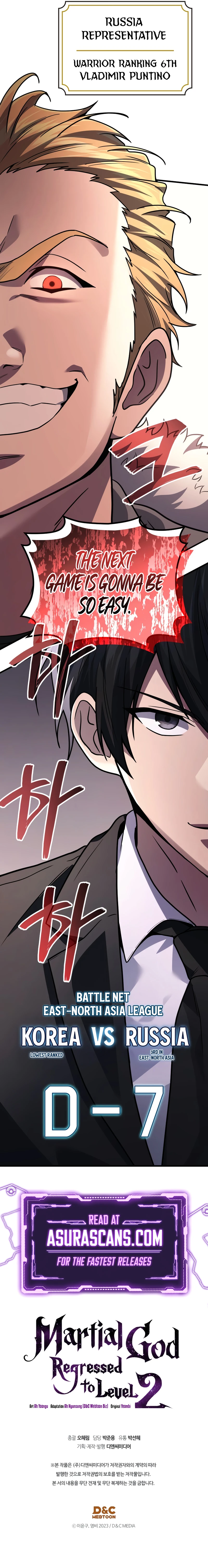 Read Martial God Regressed to Level 2 Manga Online