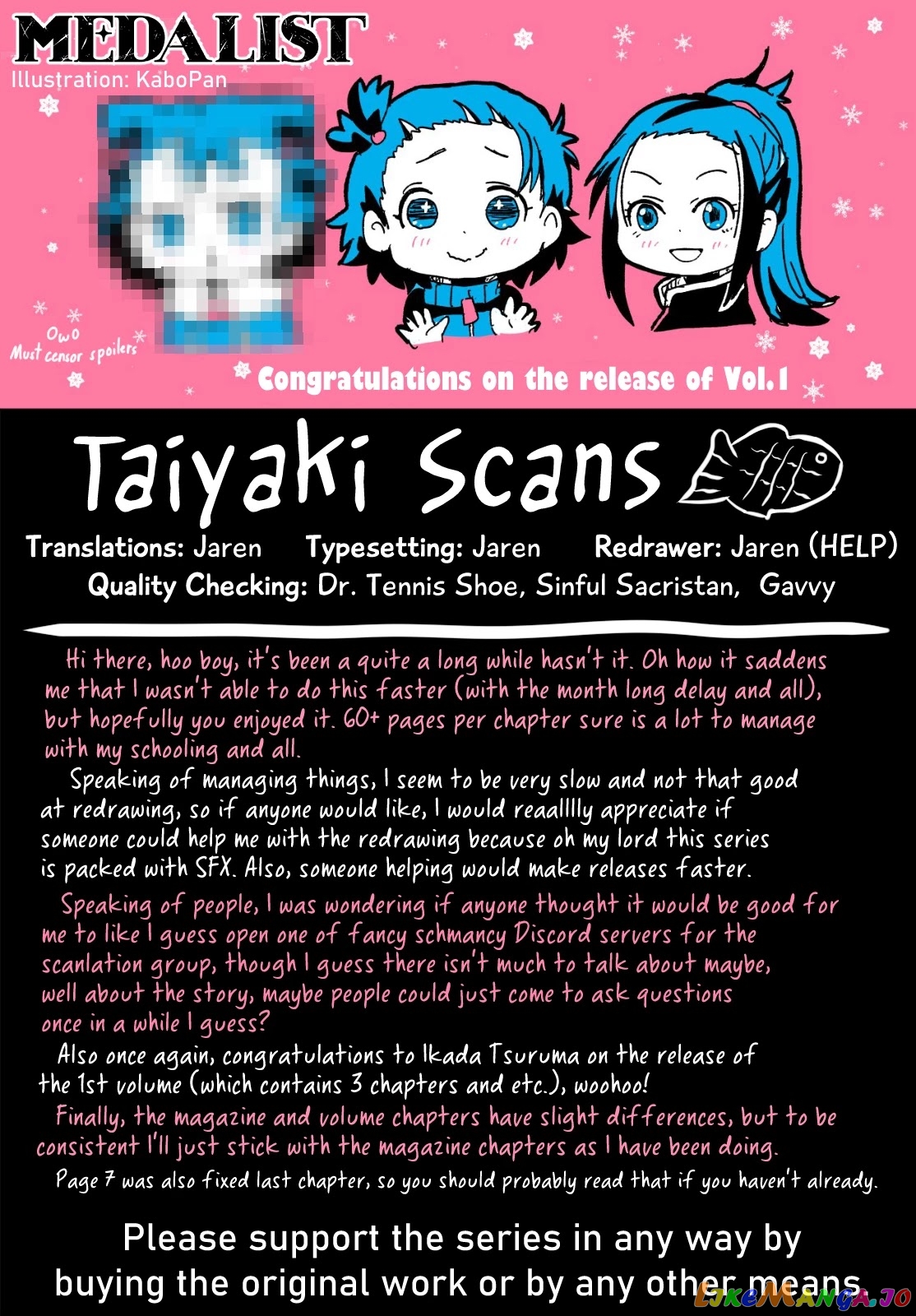 Read Medalist-Manga Manga Online