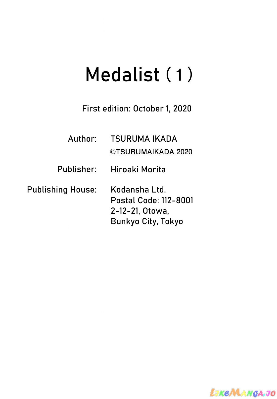 Read Medalist-Manga Manga Online