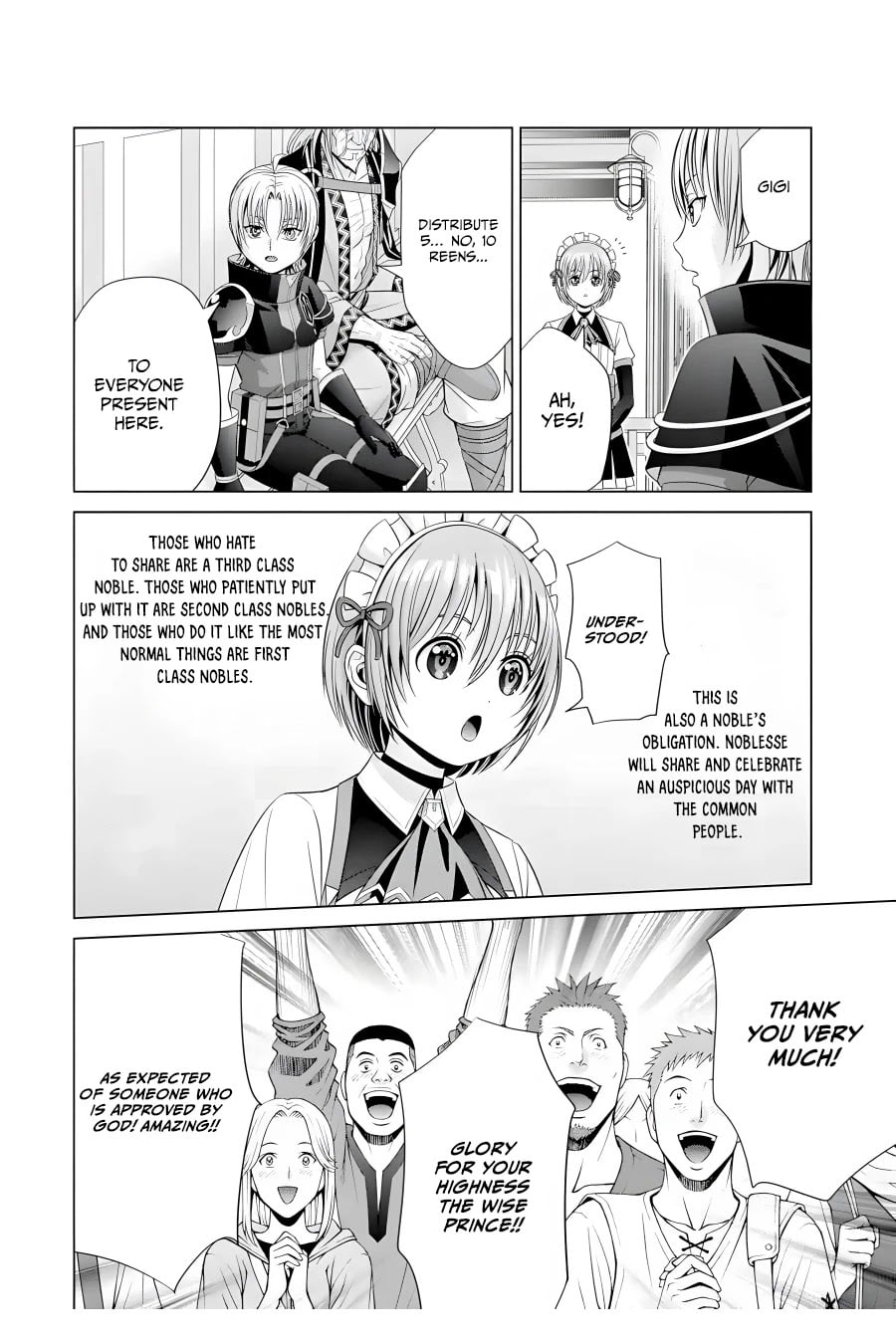 Read Megumareta Umare kara Saikyou no Chikara o Eru Kizoku Tensei Manga Online