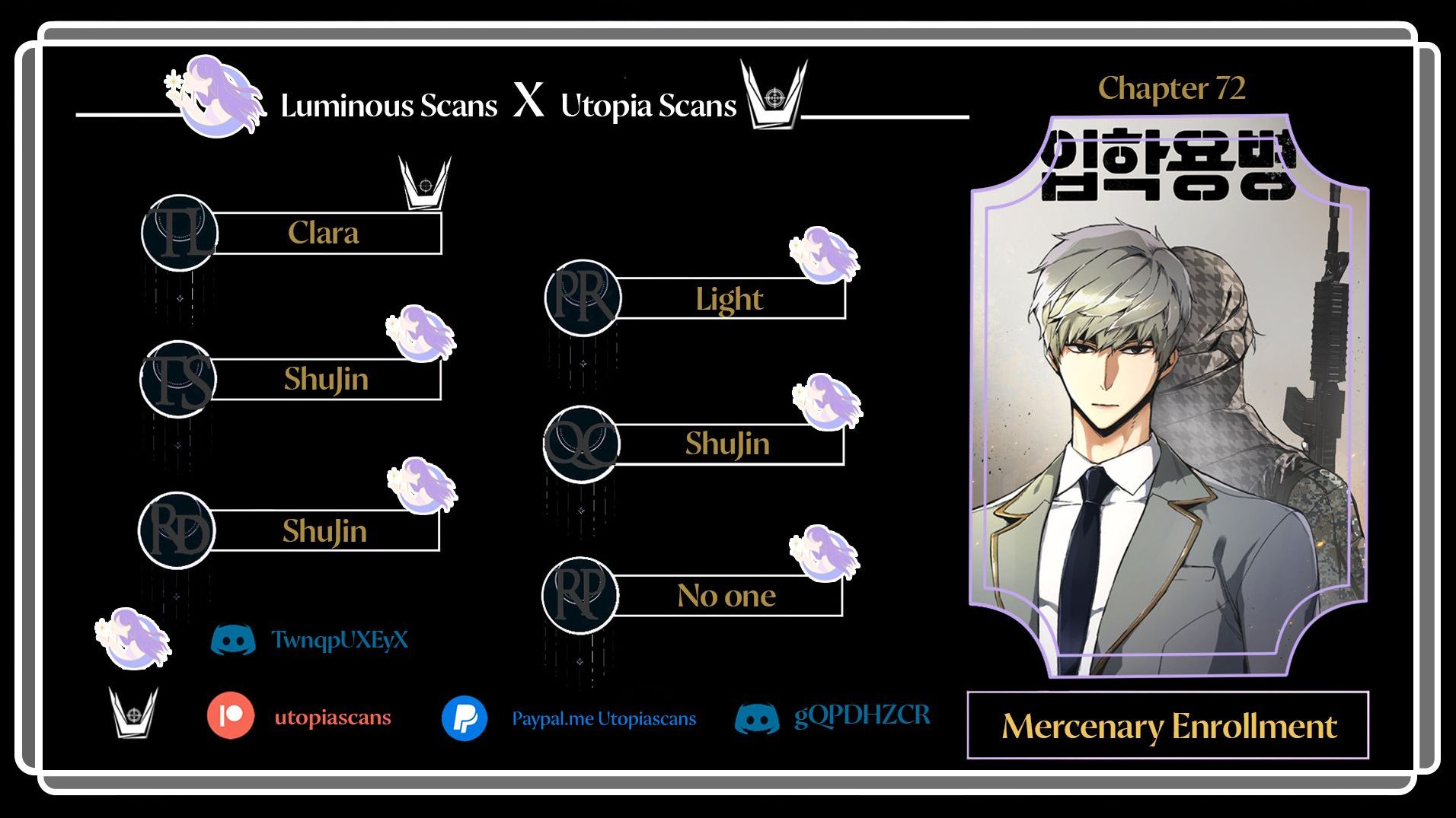 Read Mercenary Enrollment Manga Online