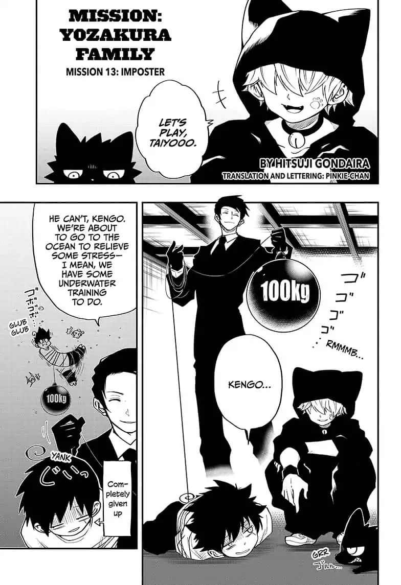 Read Mission Yozakura Family Manga Online