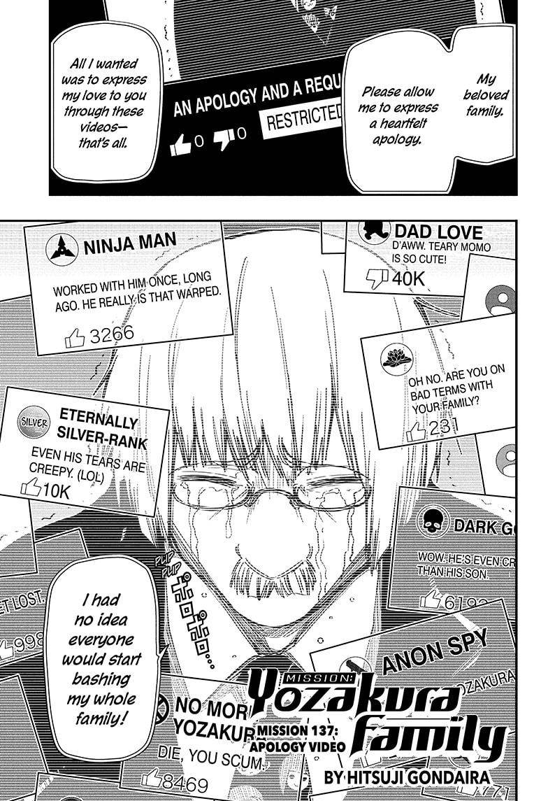 Read Mission Yozakura Family Manga Online