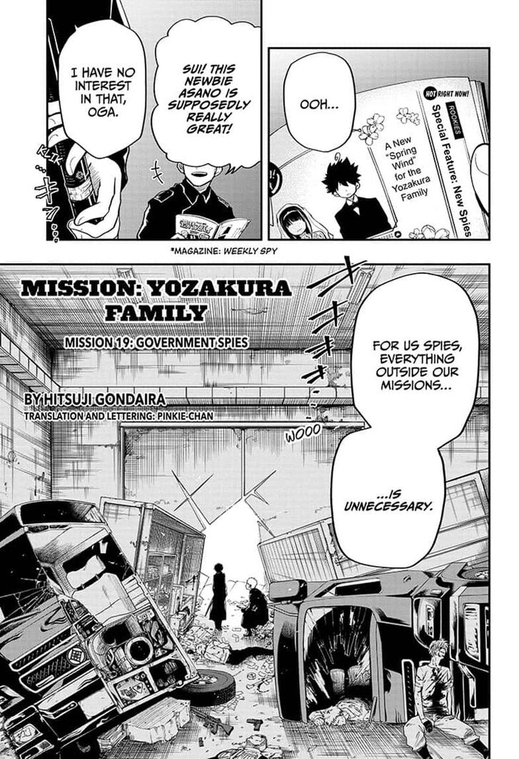 Read Mission Yozakura Family Manga Online