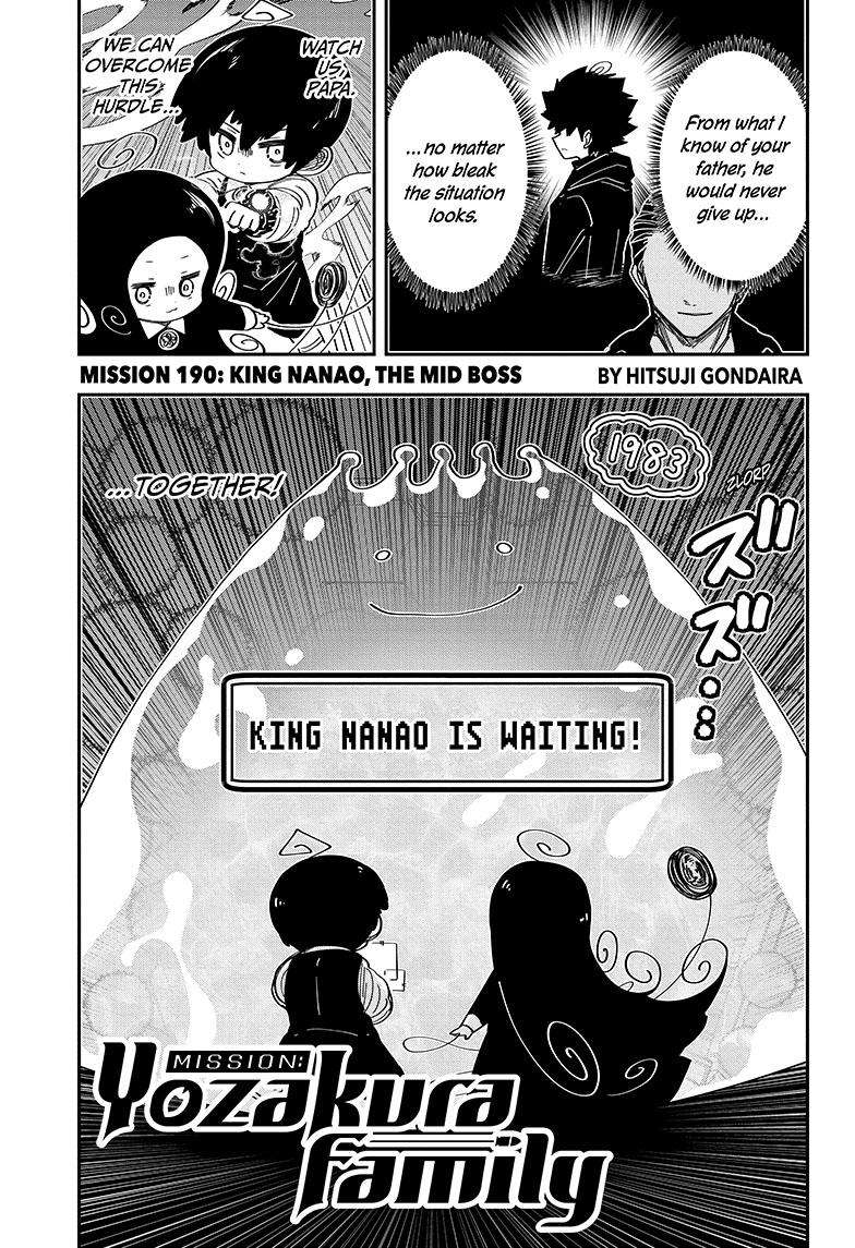 Read Mission Yozakura Family Manga Online