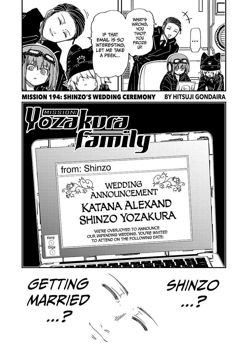 Read Mission Yozakura Family Manga Online