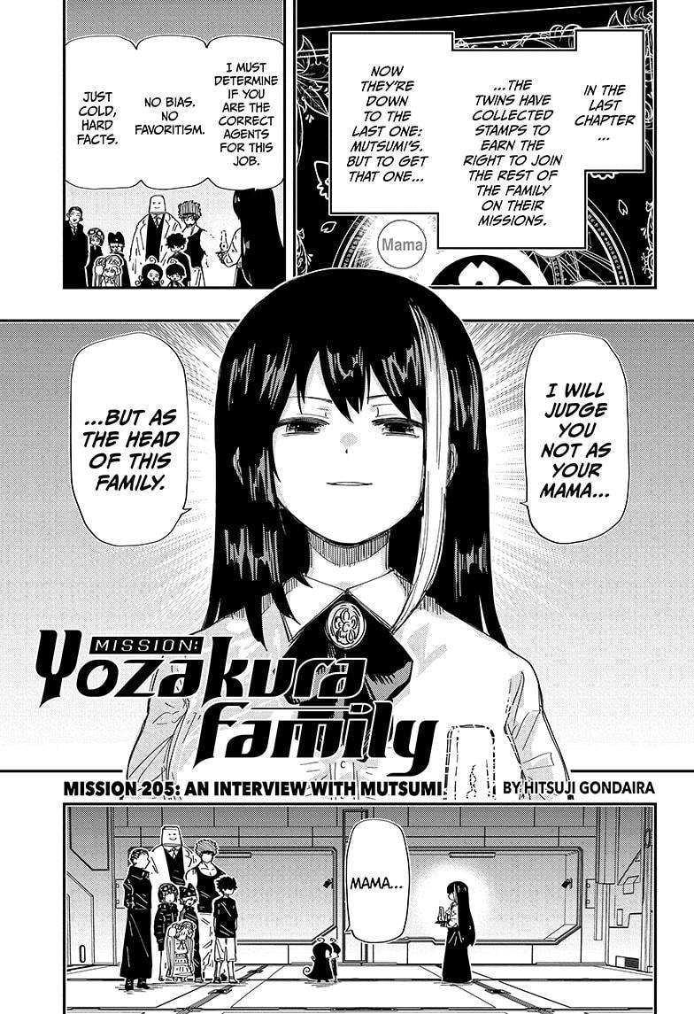 Read Mission Yozakura Family Manga Online