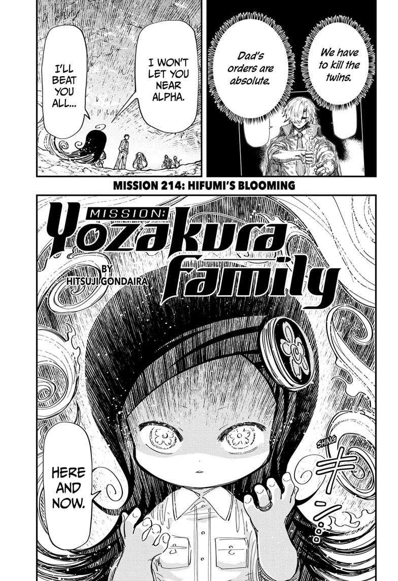 Read Mission Yozakura Family Manga Online