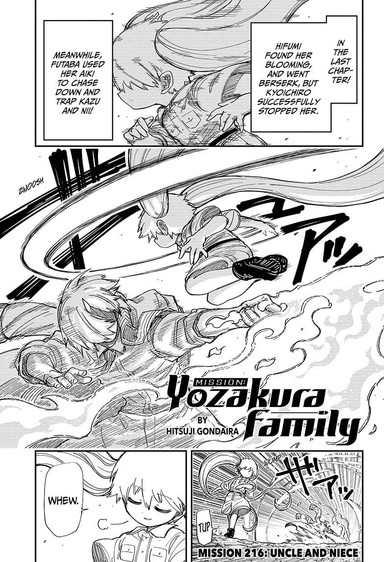 Read Mission Yozakura Family Manga Online