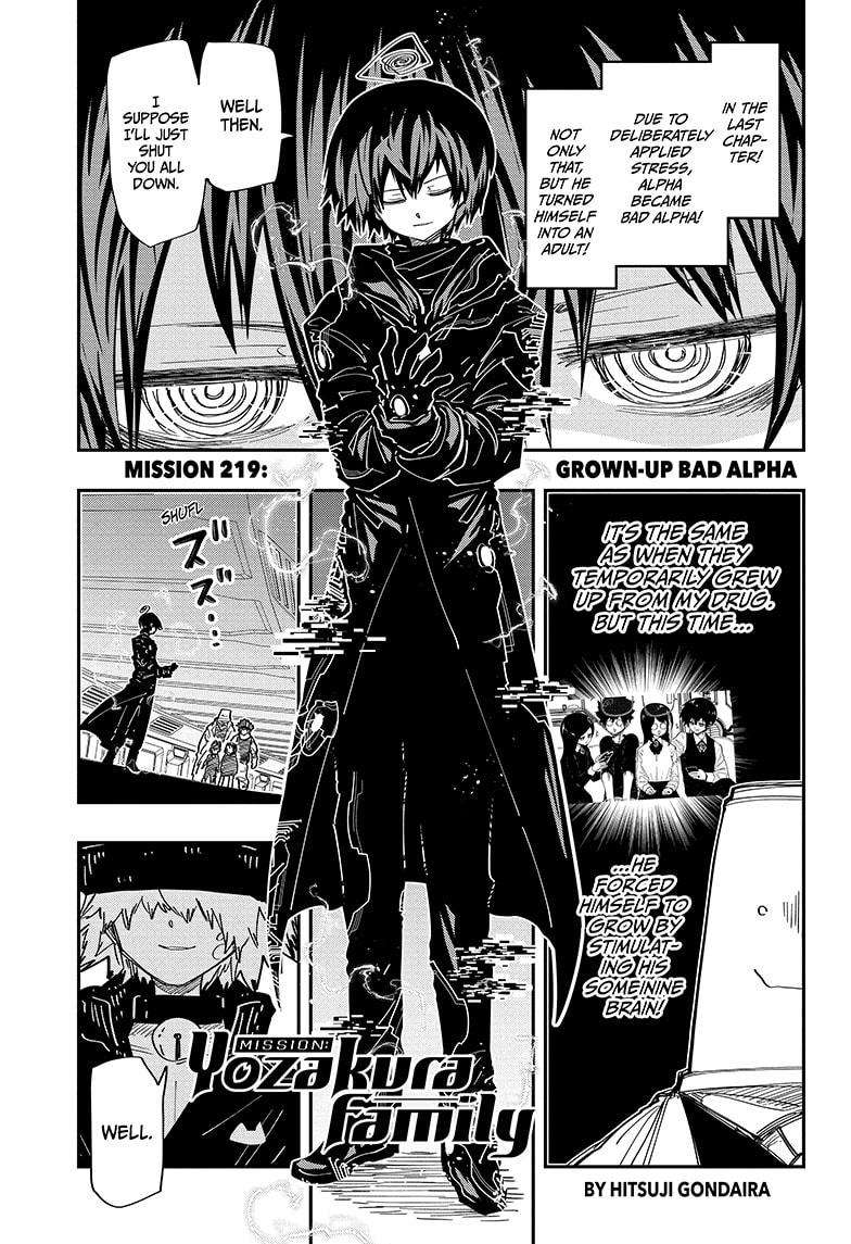 Read Mission Yozakura Family Manga Online