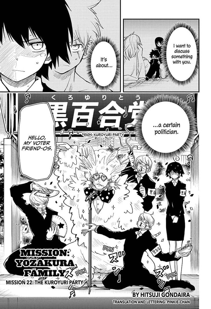 Read Mission Yozakura Family Manga Online
