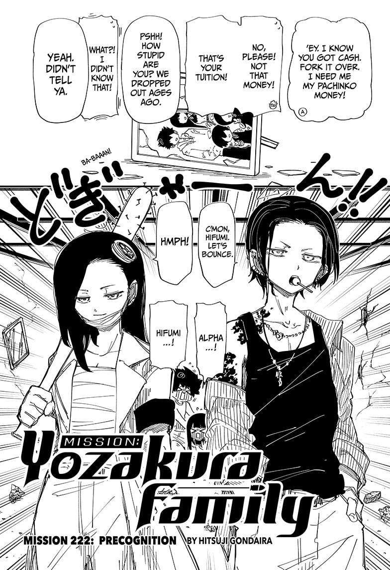 Read Mission Yozakura Family Manga Online