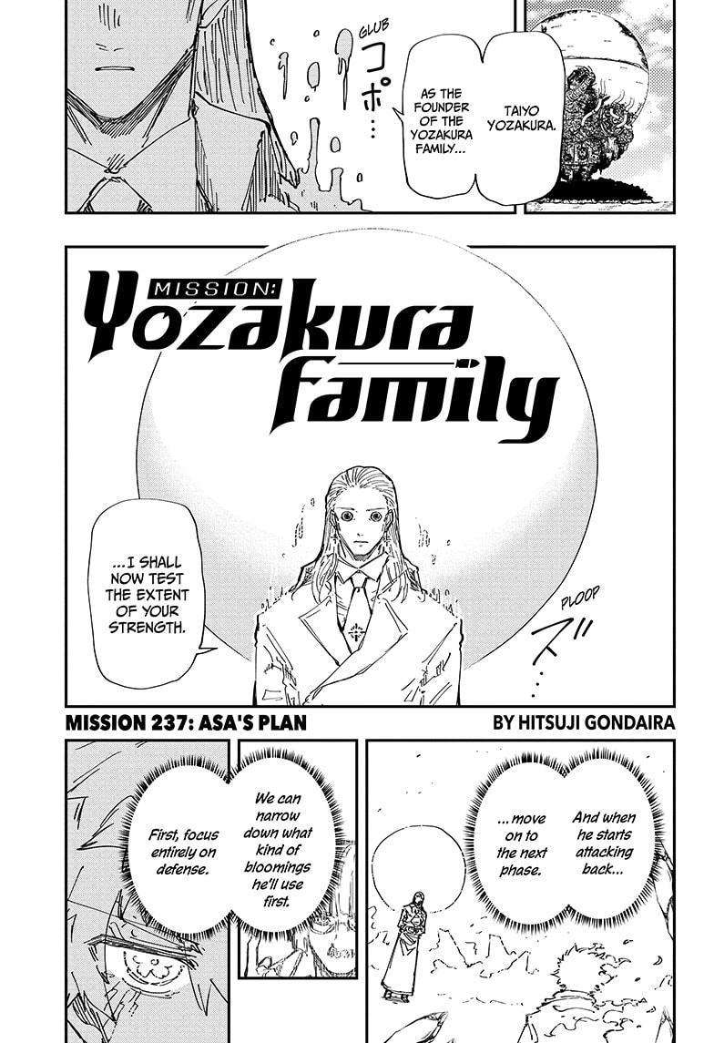 Read Mission Yozakura Family Manga Online