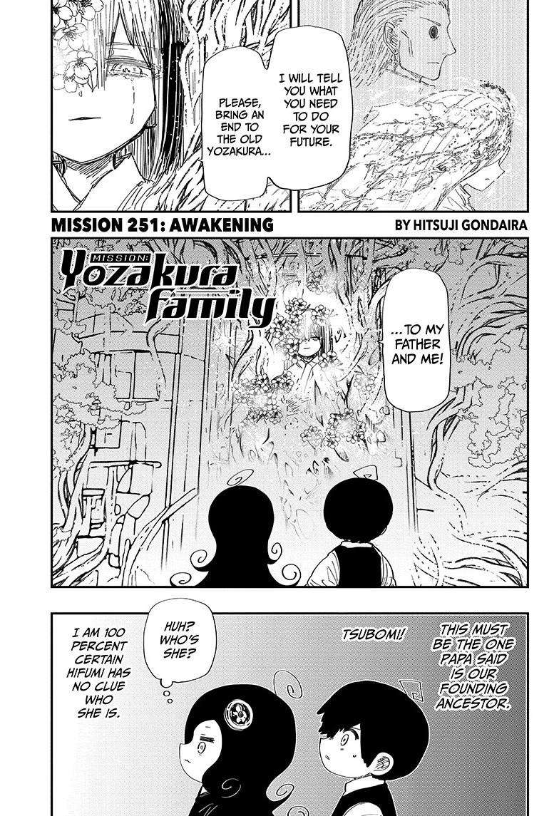 Read Mission Yozakura Family Manga Online