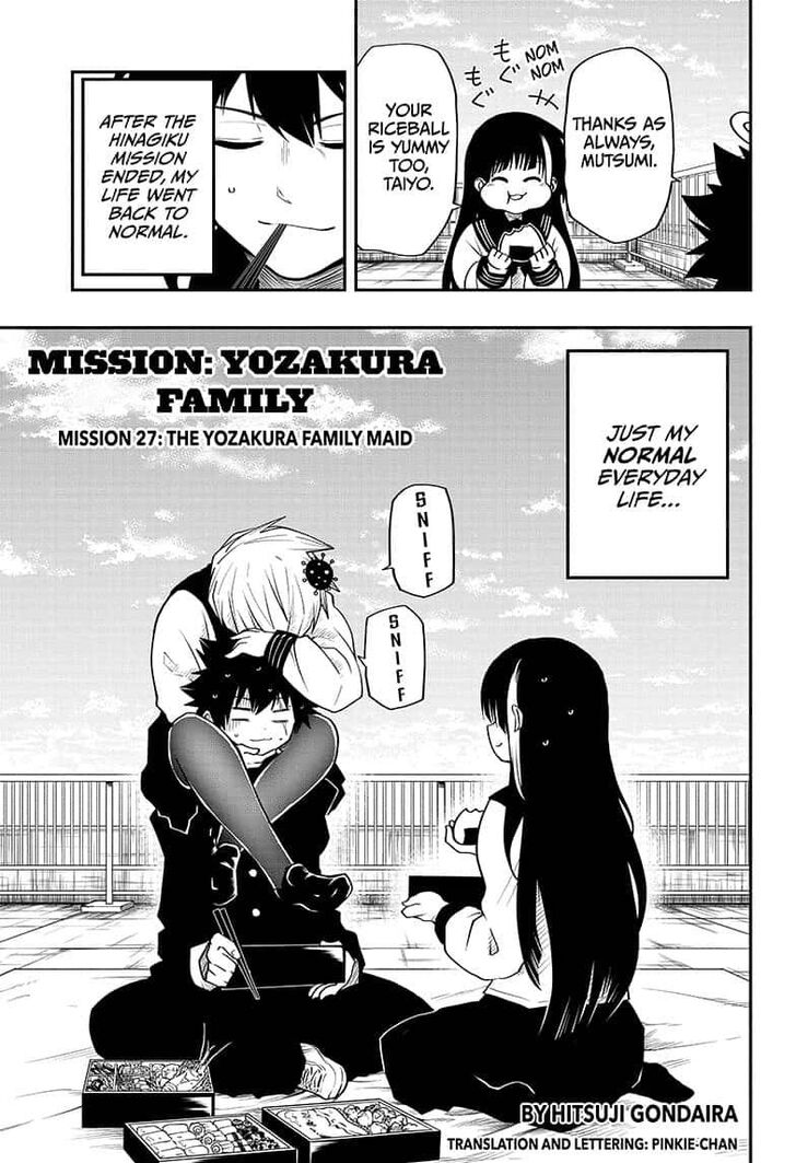 Read Mission Yozakura Family Manga Online
