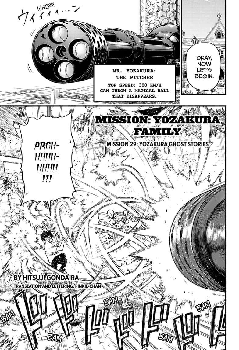Read Mission Yozakura Family Manga Online