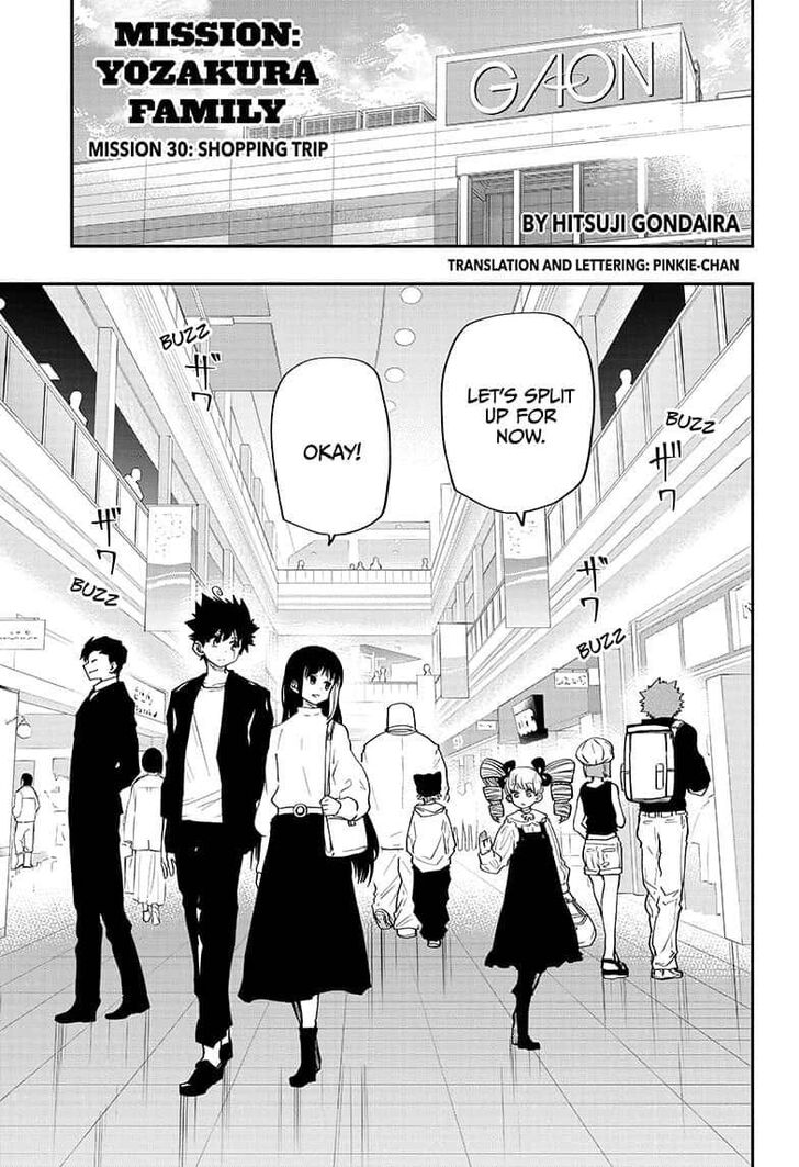 Read Mission Yozakura Family Manga Online