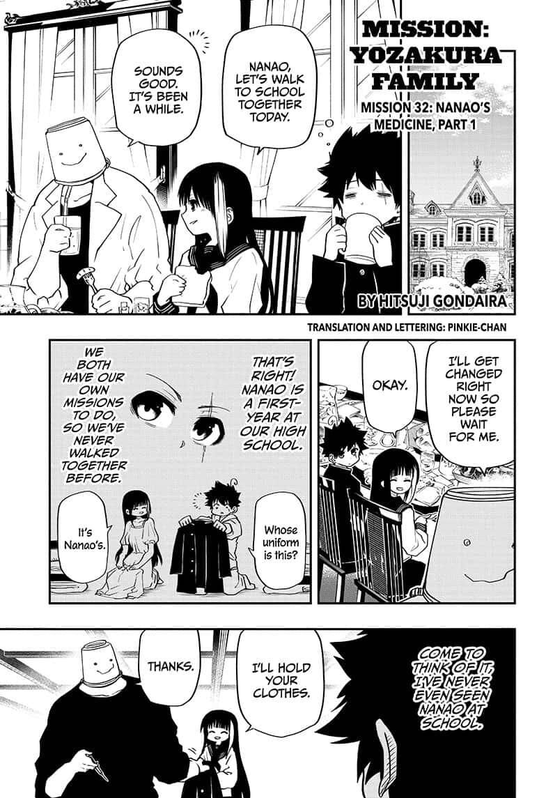 Read Mission Yozakura Family Manga Online