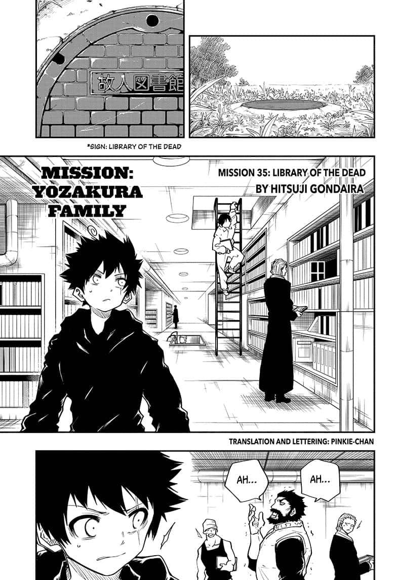 Read Mission Yozakura Family Manga Online