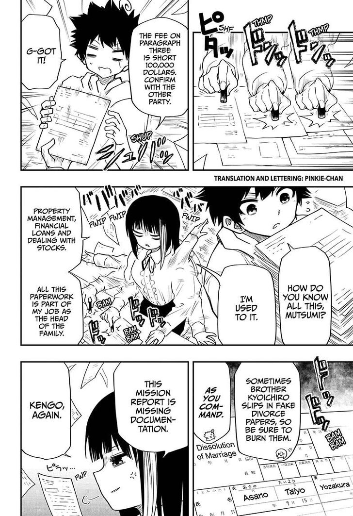 Read Mission Yozakura Family Manga Online