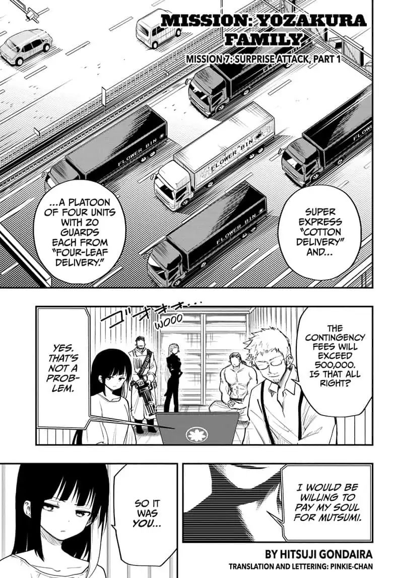 Read Mission Yozakura Family Manga Online